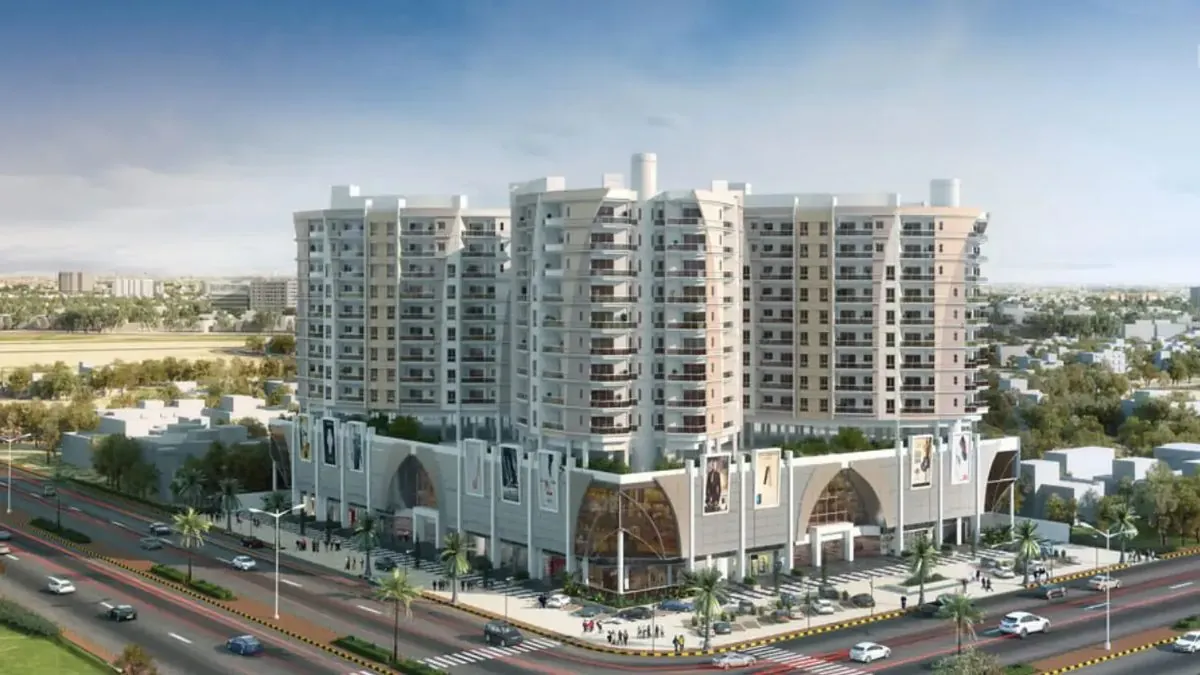 Saima Jinnah Icon Mall logo or building, Karachi