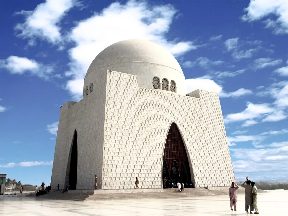 Mazar-e-Quaid logo or building, Karachi